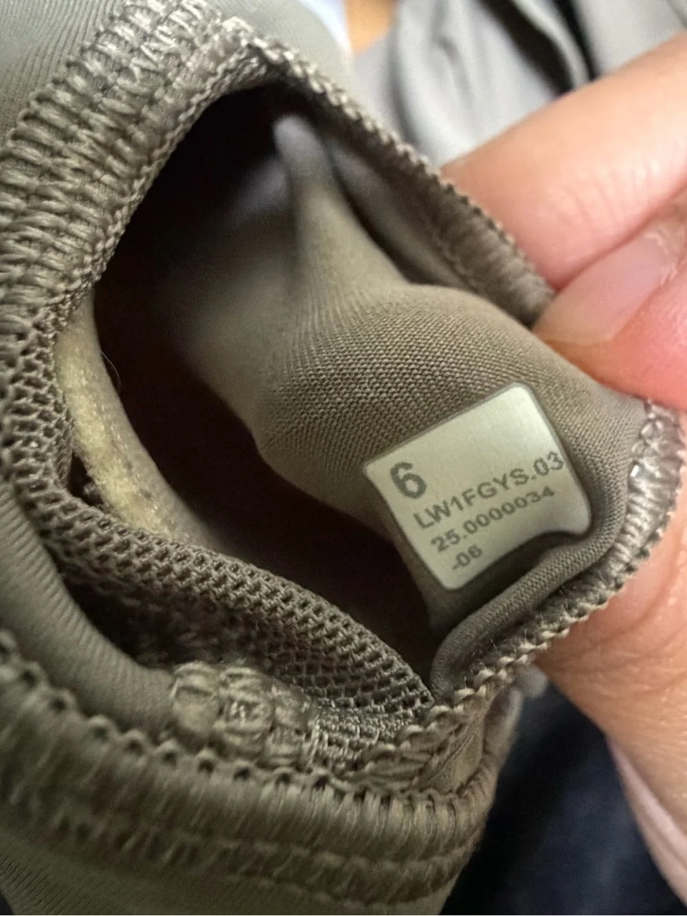 Lululemon Align Tank Top Riverstone Taupe Built-In Bra Size 6